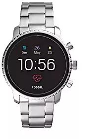 Fossil Explorist Hr Black Dial Men's Smart Watch FTW4011