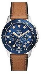 Fossil Fb 01 Analog Blue Dial Men's Watch FS5914