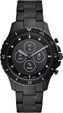 Fossil Fb 01 Hybrid Smartwatch Hr Analog Digital Black Dial Men's Watch FTW7017