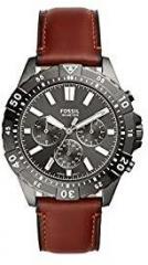 Fossil Garrett Analog Grey Dial Men's Watch FS5770