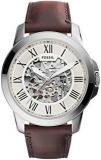 Fossil Grant Analog Off White Dial Men's Watch ME3099