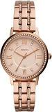 Fossil Gwen Analog Rose Gold Dial Women's Watch ES4879