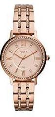 Fossil Gwen Analog Rose Gold Dial Women's Watch ES4879