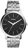 Fossil Luther Stainless Steel Analog Black Dial Men's Watch BQ2312