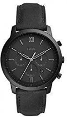 Fossil Neutra Analog Black Dial Men's Watch FS5503