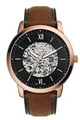 Fossil Neutra Analog Black Dial Men's Watch ME3195