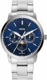 Fossil Neutra Minimalist Silver Watch FS5907