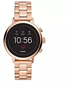 Fossil Q Venture Hr Digital Black Dial Women's Watch FTW6018