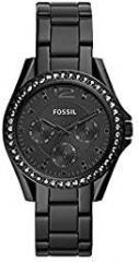 Fossil Riley Analog Black Dial Women's Watch ES4519