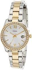 Fossil Scarlette Mini Analog Gold Dial Women's Watch ES4319