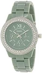 Fossil Stella Analog Green Dial Women's Watch ES5152