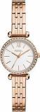 Fossil Tillie Mini Pink Analog Womens Quartz Stainless Steel Watch BQ3502