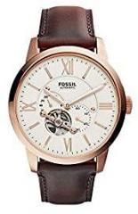 Fossil Townsman Analog Beige Dial Men's Watch ME3105