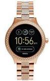 Fossil Venture Analog Digital Black Dial Women's Watch FTW6008