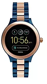 Fossil Venture Black Dial Women's Smart Watch FTW6002