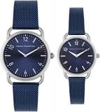 French Connection Analog Blue Dial Unisex Adult Watch FCN00011B