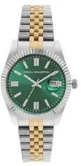 French Connection Spring Summer 2023 Analog Green Dial Men's Watch FCP41TM GR