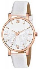 Frozil Analog White Dial Watch for Girls and Women