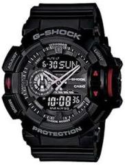 G Shock Analog Digital Black Dial Men GA 400 1BDR G566