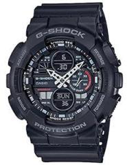 G Shock Men Black Dial Analog Digital GA 140 1A1DR G975