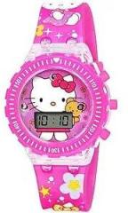 Generic New Kids Princess Pink Disco Light Multicolor Digital Watch for Stylish Kids Unisex Birthday Gift for Kids Boys & Baby Girls Kids Digital Watch for 6 15 Years