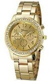 GENEVA Laxurious Watch Unisex GOLD