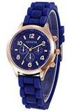 Geneva Platinum Analogue Watch For Women And Girls GP 379 Blue