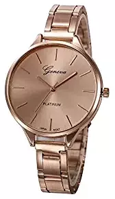 Women's Analogue Watch Rose Gold, 409