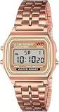 GIFFEMANS Digital Dial Stainless Steel Strap Unisex Watch Rose Gold