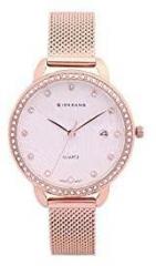 Giordano Analog Silver Dial Women's Watch C2084 22