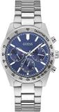 GUESS Analog Blue Dial Unisex Adult Watch GW0329G1