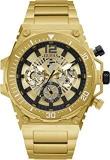 GUESS Analog Gold Dial Unisex Adult Watch GW0324G2