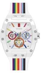 GUESS Analog White Dial Men's Watch GW0720G1