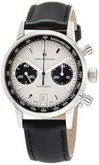 Hamilton Men's Intra Matic Auto Chrono Auto Chrono American Classic Watch H38416711, White, 40 mm