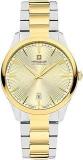 HANOWA Analog Yellow Gold Dial Unisex's Watch HAWUH0001760