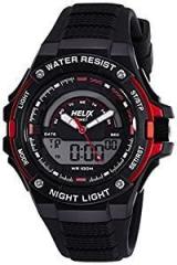 helix Analog Digital Black Dial Unisex's Watch TWESK0303