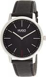 Hugo By Hugo Boss Analog Black Dial Unisex Adult Watch 1520007