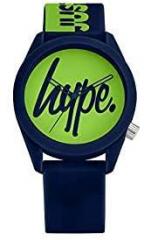 hype Analog Green Dial Unisex's Watch HYU026UN