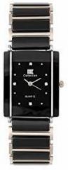 Iik Collection Analogue Black Dial Unisex Watch IIK 079M