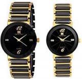 IIk Collection Watches Analogue Black Dial Unisex Watch IIK044M 1044W