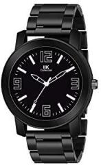 IIK COLLECTION Watches for Men Analog Dial Watches for Boys Metal Black Strap Watch for Men