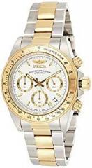 Invicta Speedway Unisex Wrist Watch Stainless Steel Quartz White Dial 9212