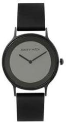 Joker & Witch Alpine Black Silicone Strap Watch Analogue Watch Unisex