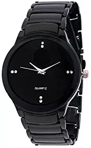 Analog Black Dial Men's Watch Je09