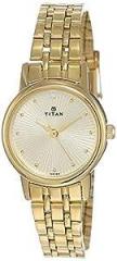 Karishma Revive Analog Champagne Dial Women's Watch NN2593YM01/NP2593YM01