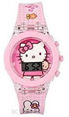 kunj Digital Unisex Child Watch Multicolored Dial, Multicolored Strap