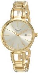 Light Champagne Dial Analog Watch for Women NR2642YM01