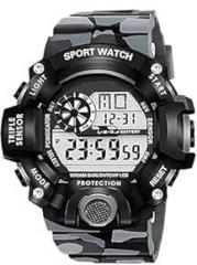 Lionmati Sports Digital Watch for Men Multi Function Digital Kids Watches 3 Stopwatch Alarm Calendar Cold Light Wrist Watches for Boys and Men Electronic Watch for Kids