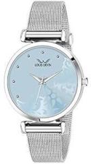 LOUIS DEVIN Women's Analog Wrist Watch with Stainless Steel Chain | LD L157