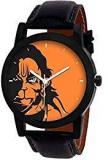 Maan International HAN270 Analogue Hanuman Orange Dial Boy's & Men's Watch